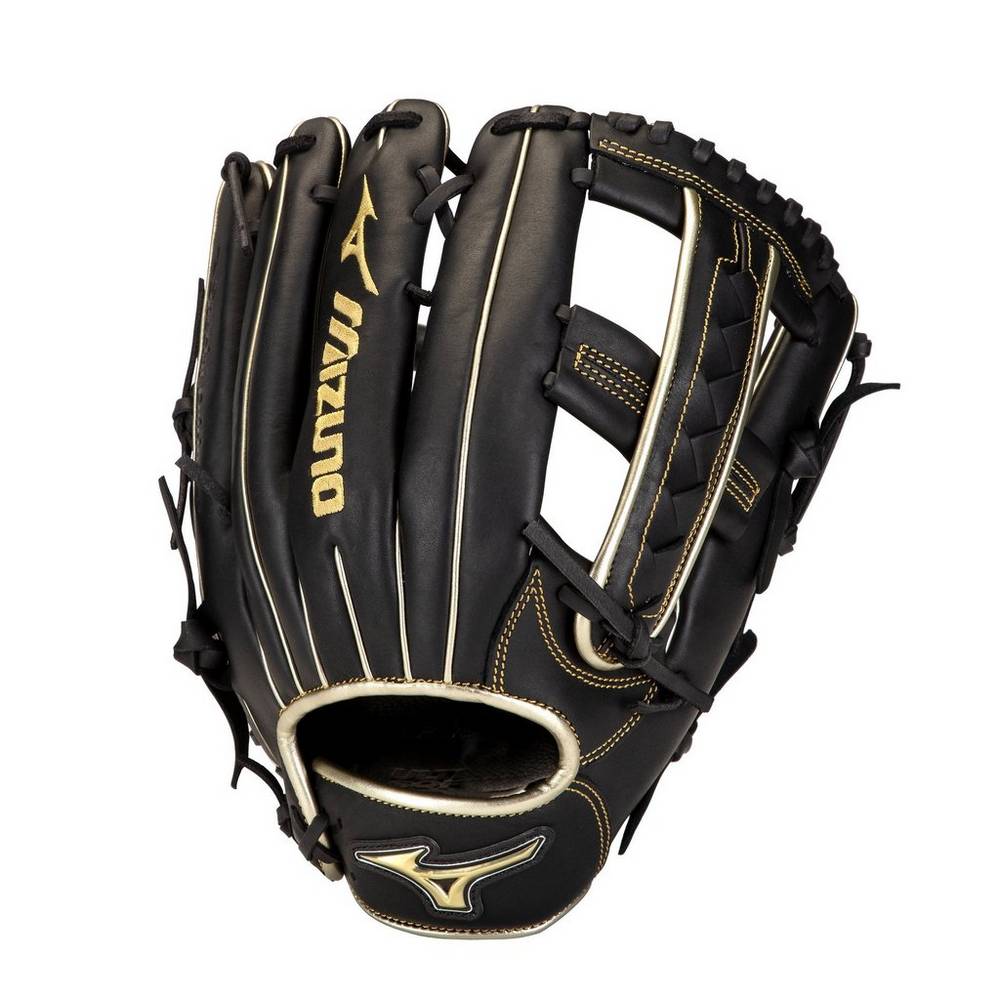 Mizuno MVP Prime SE Slowpitch 12.5" Férfi Kesztyű Fekete/Arany XBS829530